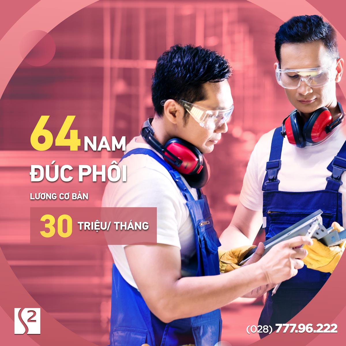 Xuất khẩu lao động Nhật Bản Esuhai - Tuyển dụng đúc phôi nhôm